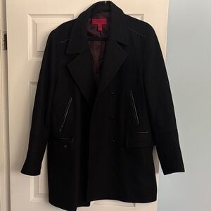 Alfani Men's Classic Black Pea Coat